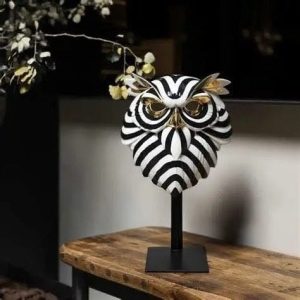 Lladro Owl Mask
