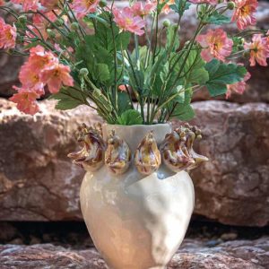 Vase Chickens Meduime