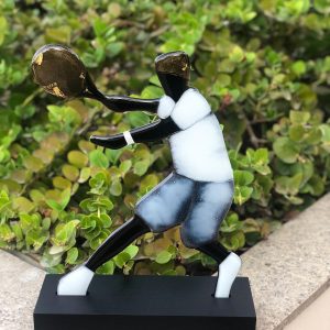 Statue Tennis Player