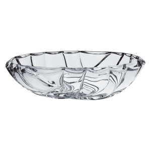 Oval Bowl Lead Crystal