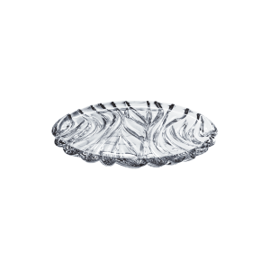 Small Plate Lead Crystal
