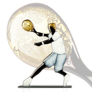 Statue Tennis Player
