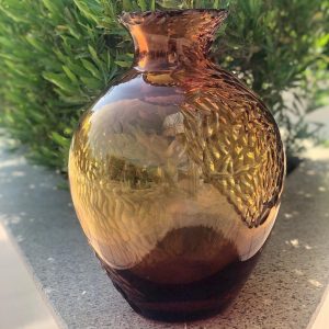 Murano Amber Vase