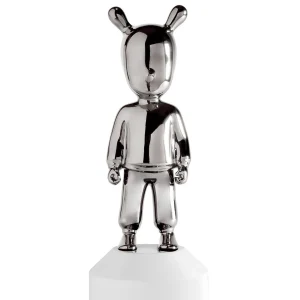 Lladro Silver Guest Figurine. Small Model.