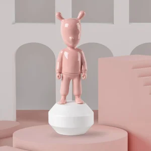 Lladro pink Guest Figurine. Small Model.