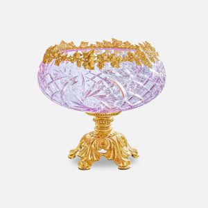 Furit Bowl With Violet Crystal