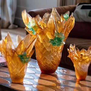 Daum Tressage Paradis Vase Medium