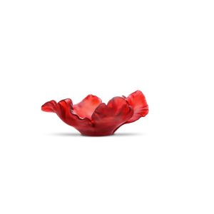Daum Tulipe Bowl Red