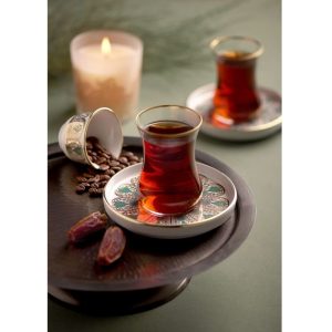 Tea & Gawa set w/Handle 18 PCS