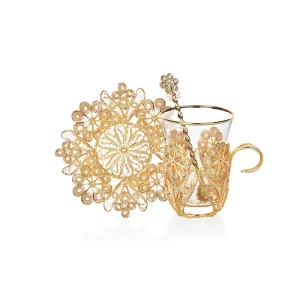 Gold Tea Set 12 PCS