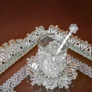 Silver Tea Set 12 PCS