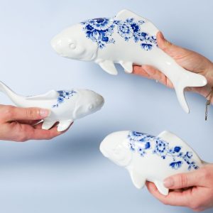 Wall Decoration Fish Blue Small