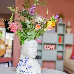 Vase Girl With Earring