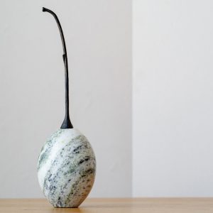 Sculpture Pera Marble And Metal Large