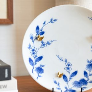 Wall Plate Butterflies Medium