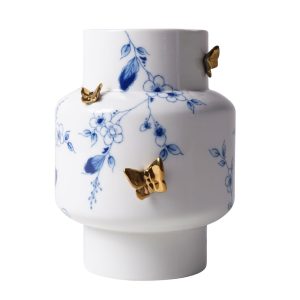 Vase Cylinder Butterflies