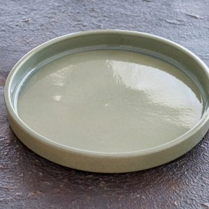 CENTERPIECE CERAMIC AQUA GREEN MEDIUM