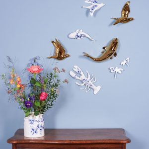 Wall Decoration Fish Gold Small