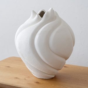 Vase Matte White Ceramic Large