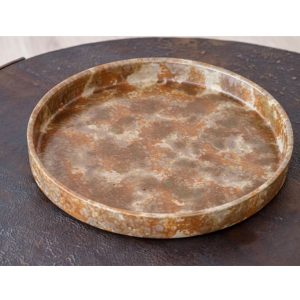 CENTERPIECE CERAMIC GOLDEN GRAY LARGE