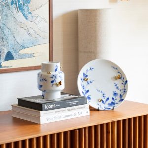 Vase Cylinder Butterflies