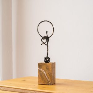 Sculpture Aro N2 Marble & Metal