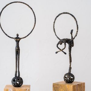 Sculpture Aro N2 Marble & Metal