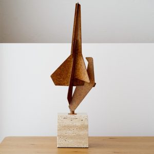 Sculpture Rusty Metal