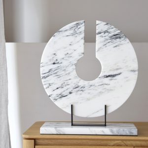 Sculpture Marble & Metal