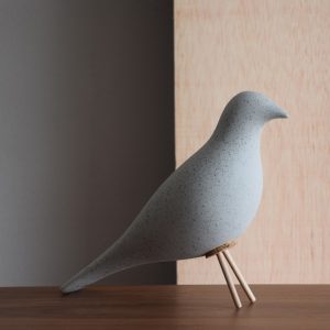 Bird Ceramic Matte Grey