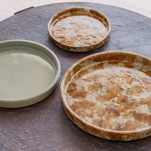 CENTERPIECE CERAMIC GREEN SMALL