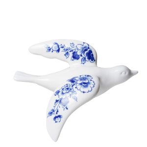 Wall Bird Ceramic Blue