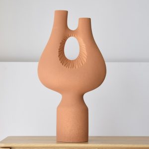 Sculpture Handmade Brown