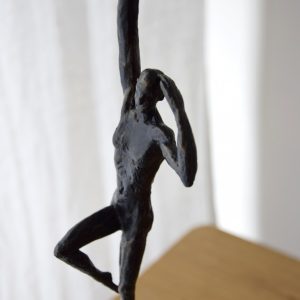 SCULPTURE METAL AND MARBLE