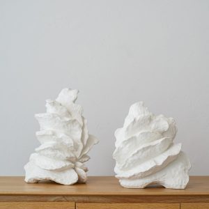 Vase Waves Matte White