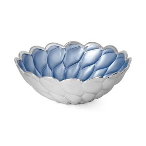 Pearl Bowl With Blue