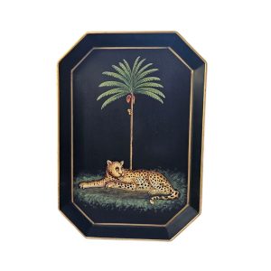 Hand Painted Iron Tray