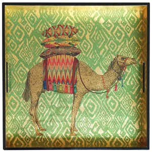 Small Gold Iron Tray