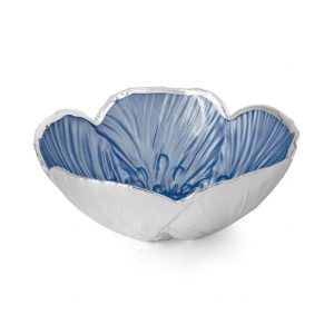 Pearl Bowl With Blue